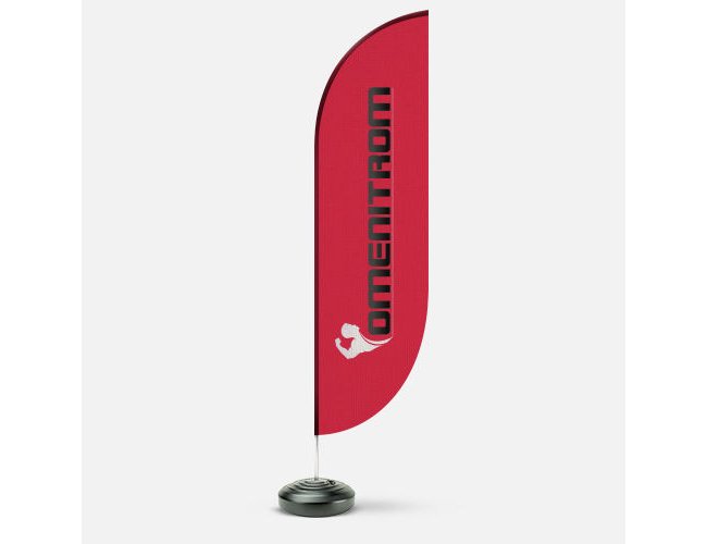 Wind Banner Para Piso Modelo Pena (MB121099)