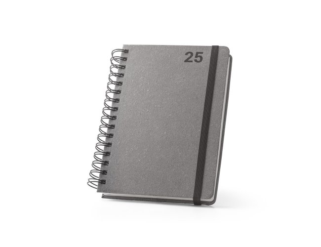 Agenda A5 em Pele Reciclada 21x14,8cm SP66215 (MB12600)