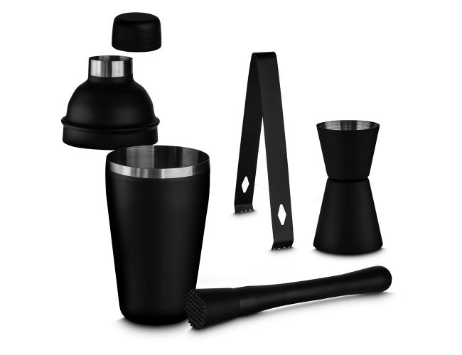 Kit Drink Coqueteleira e Acessrios 4 ps XB15164 (MB17326.1124)