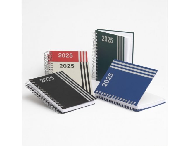 Agenda diria 2025 Wire-o 20x16cm XB14627 (MB12136.1223)